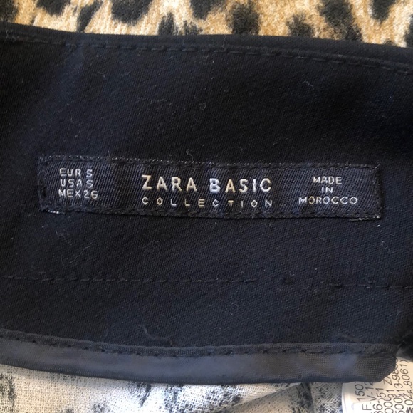 📂 Zara Animal Print Shorts Skort Small - Picture 4 of 9